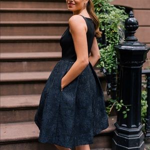 Gal Meet Glam (GMG) Kimberly Jacquard Dress